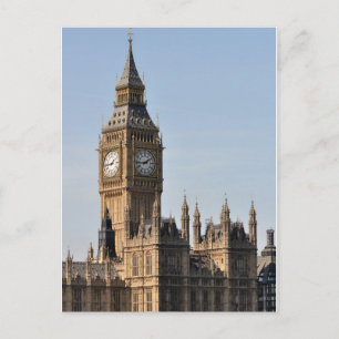 Cartão Postal Big Ben Londres