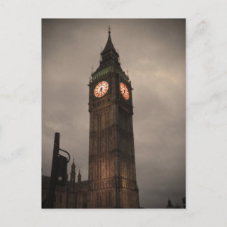 Cartão Postal Big Ben, Londres