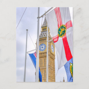 Cartão Postal "Big Ben" Westminster, London UK Postcard