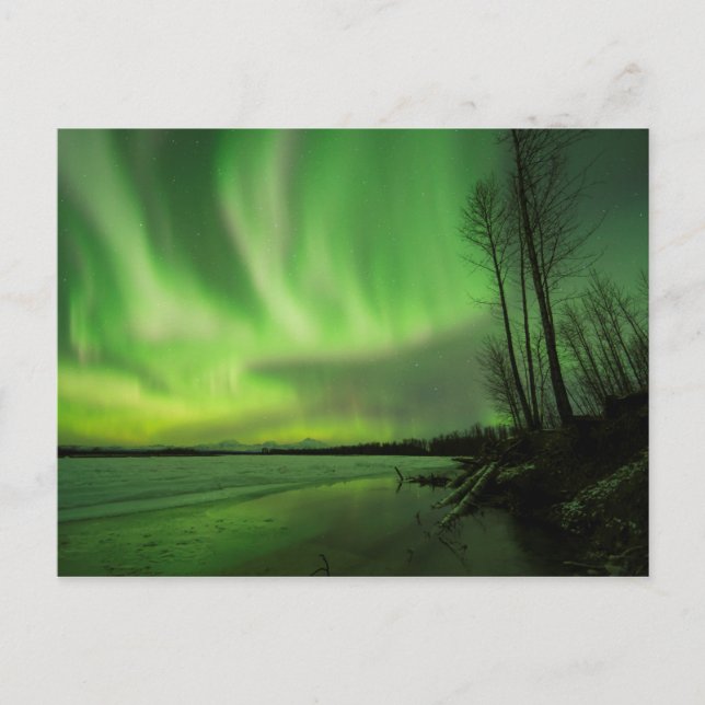 Cartão Postal Big Susitna Aurora (Frente)