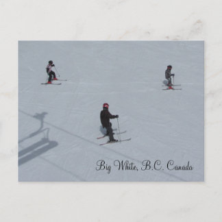 Cartão Postal Big White, BC Canadá