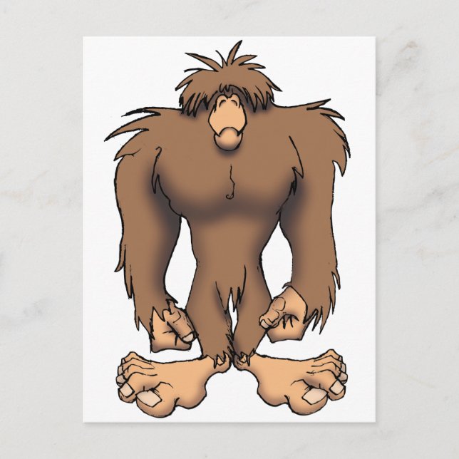 CARTÃO POSTAL BIGFOOT (Frente)