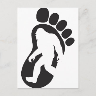 Cartão Postal Bigfoot