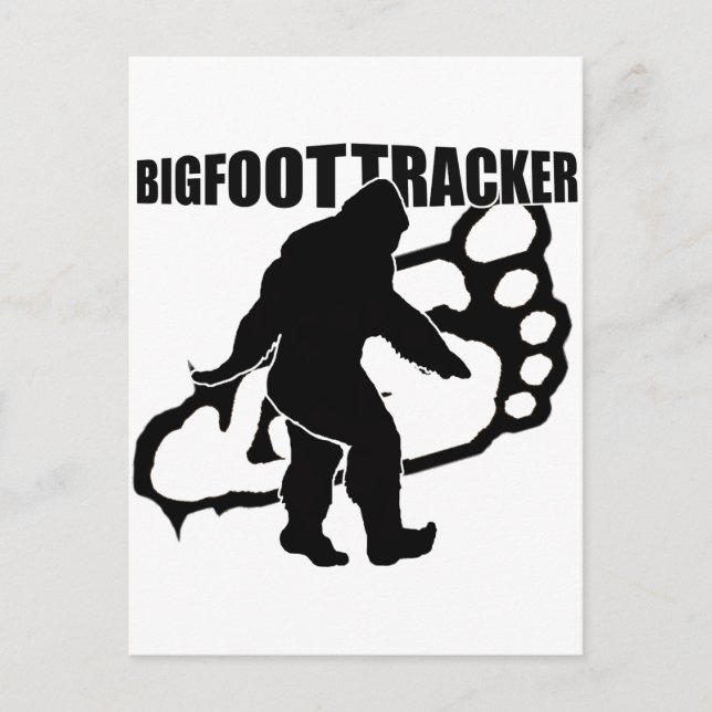 Cartão Postal Bigfoot TRACKER (Frente)
