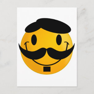 Cartão Postal Bigode