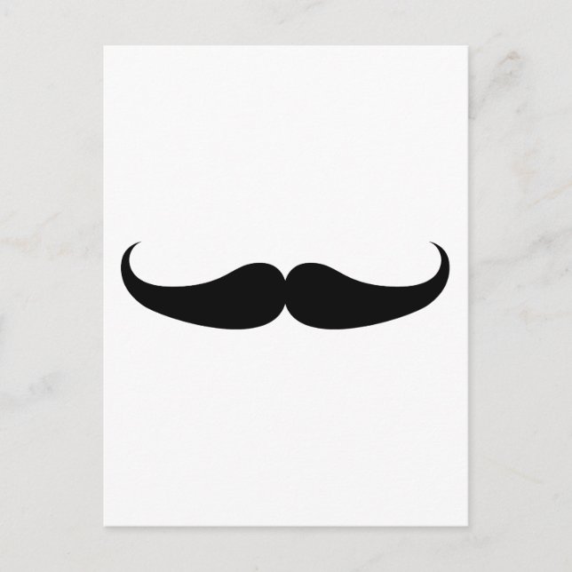 Cartão Postal bigode (Frente)