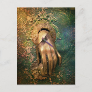 Cartão Postal Bijoux Dragonfly