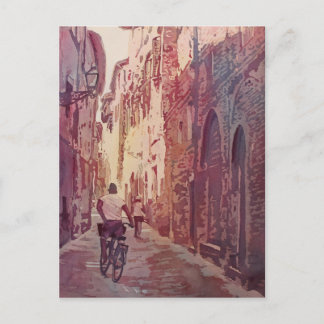 Cartão Postal Bike Lucca