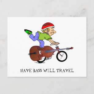 CARTÃO POSTAL BIKE-POSTCARD BASS