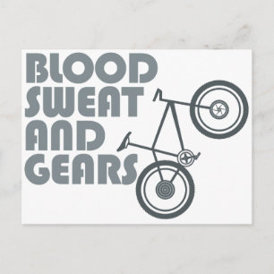 Cartão Postal Bike - Sangue, suor e engrenagens