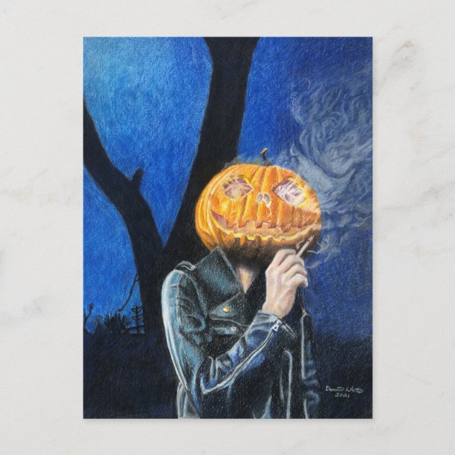 Cartão Postal Biker sem cabeça (Frente)