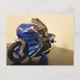 Cartão Postal Biker Toad