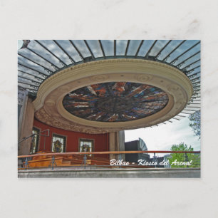 Cartão Postal Bilbau - Kiosco del Arenal