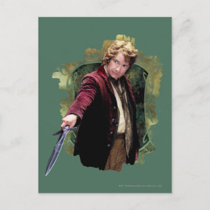 Cartão Postal BILBO BAGGINS™ com espada