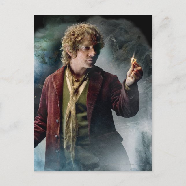 Cartão Postal BILBO BAGGINS™ Com O Anel (Frente)