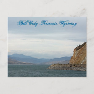 Cartão Postal Bill Cody Resevoir, Wyoming