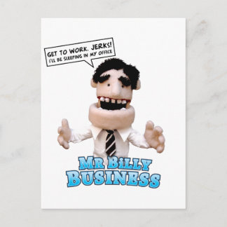 Cartão Postal Billy Business