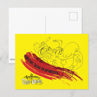 Cartão Postal Billy & Mandy - A evolução não leva prisioneiros