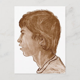 Cartão Postal Billy... Retrato do perfil 2004