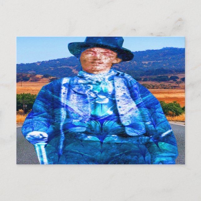 Cartão Postal Billy the Kid (Frente)