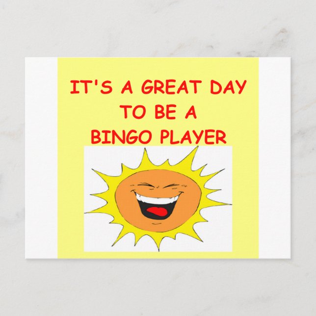 CARTÃO POSTAL BINGO (Frente)