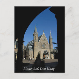 Cartão Postal Binnenhof en Ridderzaal, Den Haag