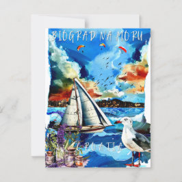 Cartão postal - Biograd na Moru