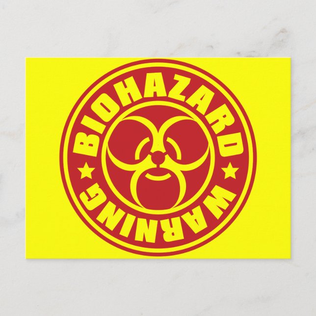 CARTÃO POSTAL BIOHAZARD (Frente)