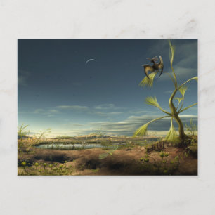 Cartão Postal Biótopo de alienígena