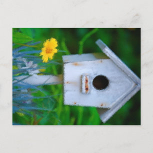 Cartão Postal Bird House