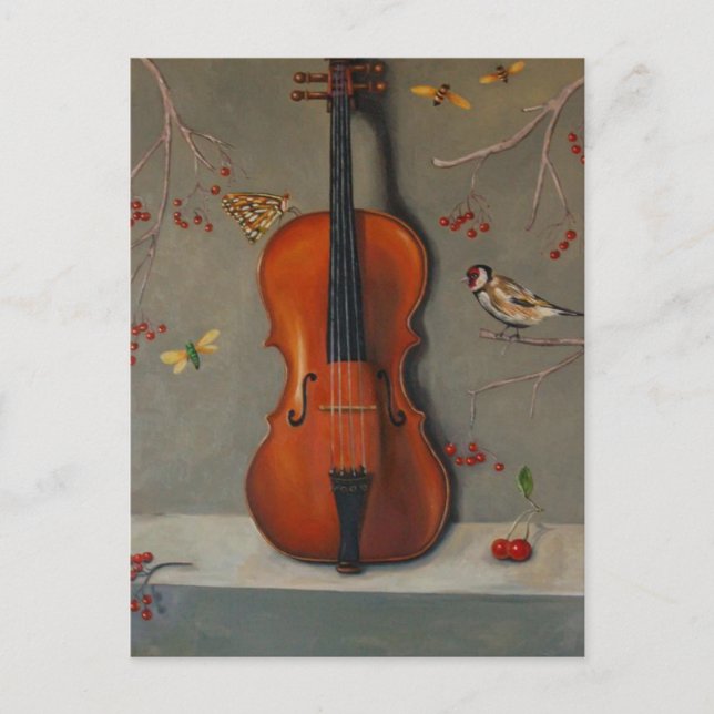 Cartão Postal Bird Song (Frente)