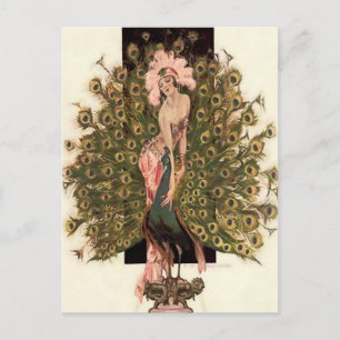 Cartão Postal "Birds of a Feather", por FX Leyendecker