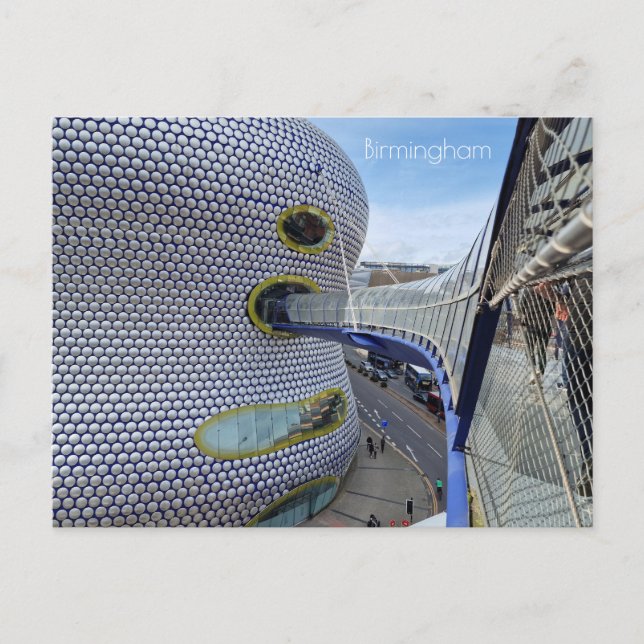 Cartão Postal Birmingham (Frente)