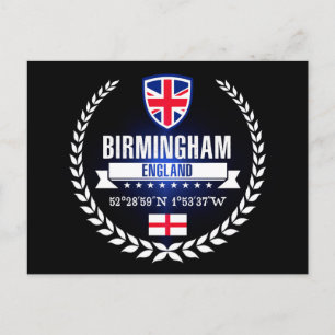 Cartão Postal Birmingham