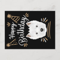 Birthday Gift West Highland Terrier