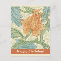 Birthday William Morris floral wallpaper CC1132