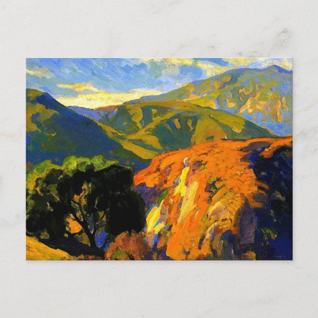 Cartão Postal Bischoff - Pasadena Foothills (Frente)
