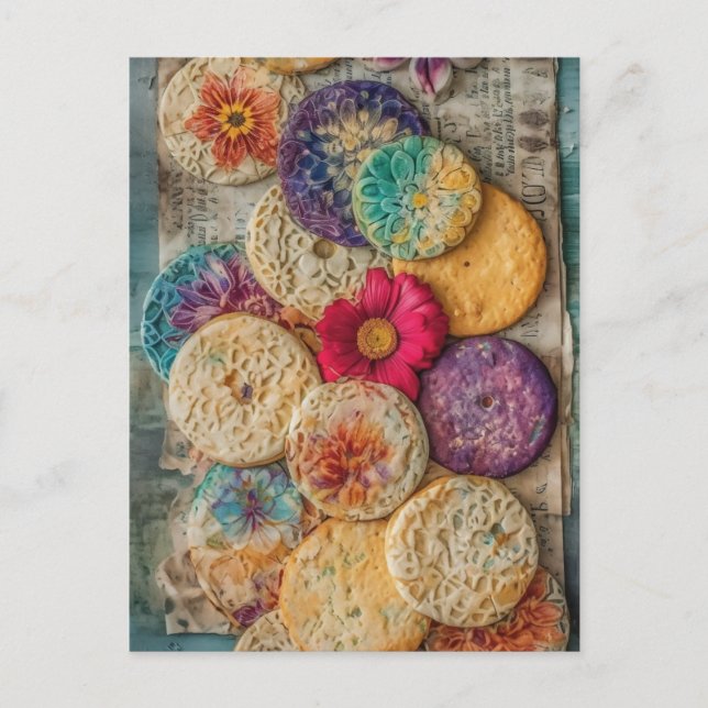 Cartão Postal Biscoitos de Açúcar (Frente)