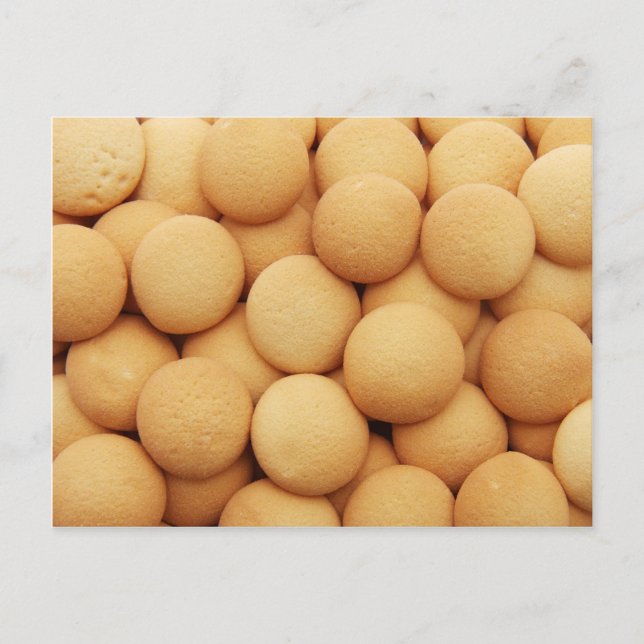 Cartão Postal Biscoitos de Baunilha (Frente)