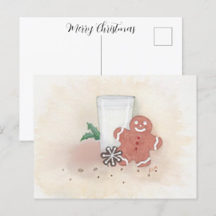 Cartão Postal Biscoitos de Natal