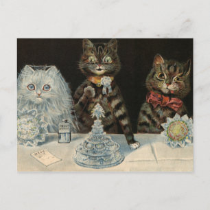 Cartão Postal Biscoitos Mellin's Food por Louis Wain