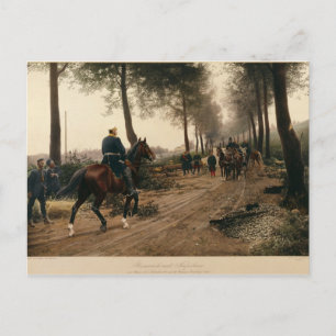 Cartão Postal Bismarck e Napoleão