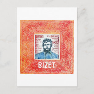 Cartão postal Bizet