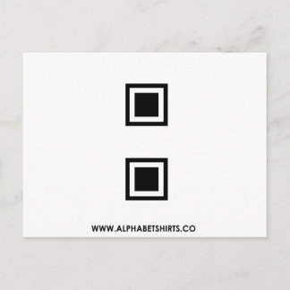 Cartão Postal Black Colon