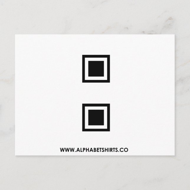 Cartão Postal Black Colon (Frente)