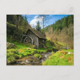 Cartão Postal Black Forest Grist Mill Alemanha