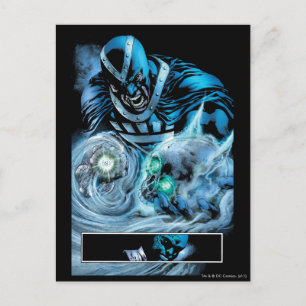 Cartão Postal Black Hand with Skull Panel