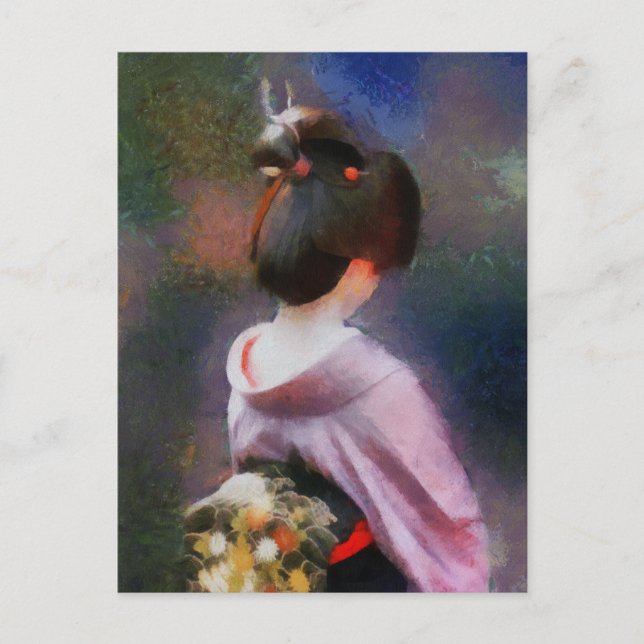 Cartão postal Black Obi (Frente)