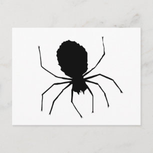 Cartão Postal Black Spider Love