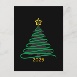 Cartão Postal Black Tree